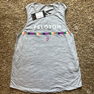Peloton Back at it slash tank top